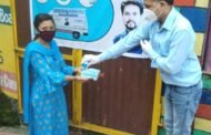परीक्षा केंद्रो पर सांसद मोबाइल स्वास्थ्य सेवा ने उपलब्ध कराए मास्क सैनेटाइजर : संजीव राजपूत