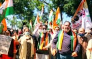 कृषि अधिनियम के विरोध में कांग्रेस ने रिज पर दिया धरना, राष्ट्रपति को भेजा ज्ञापन