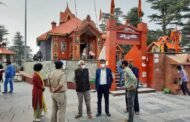 शिमला: नवरात्र को लेकर डीसी ने किया मंदिरों का निरीक्षण,दिए जरूरी दिशा निर्देश