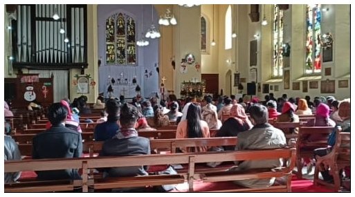 राजधानी शिमला में सादगी से मनाया गया क्रिसमस, पर्यटकों ने किया पहाड़ों का रुख