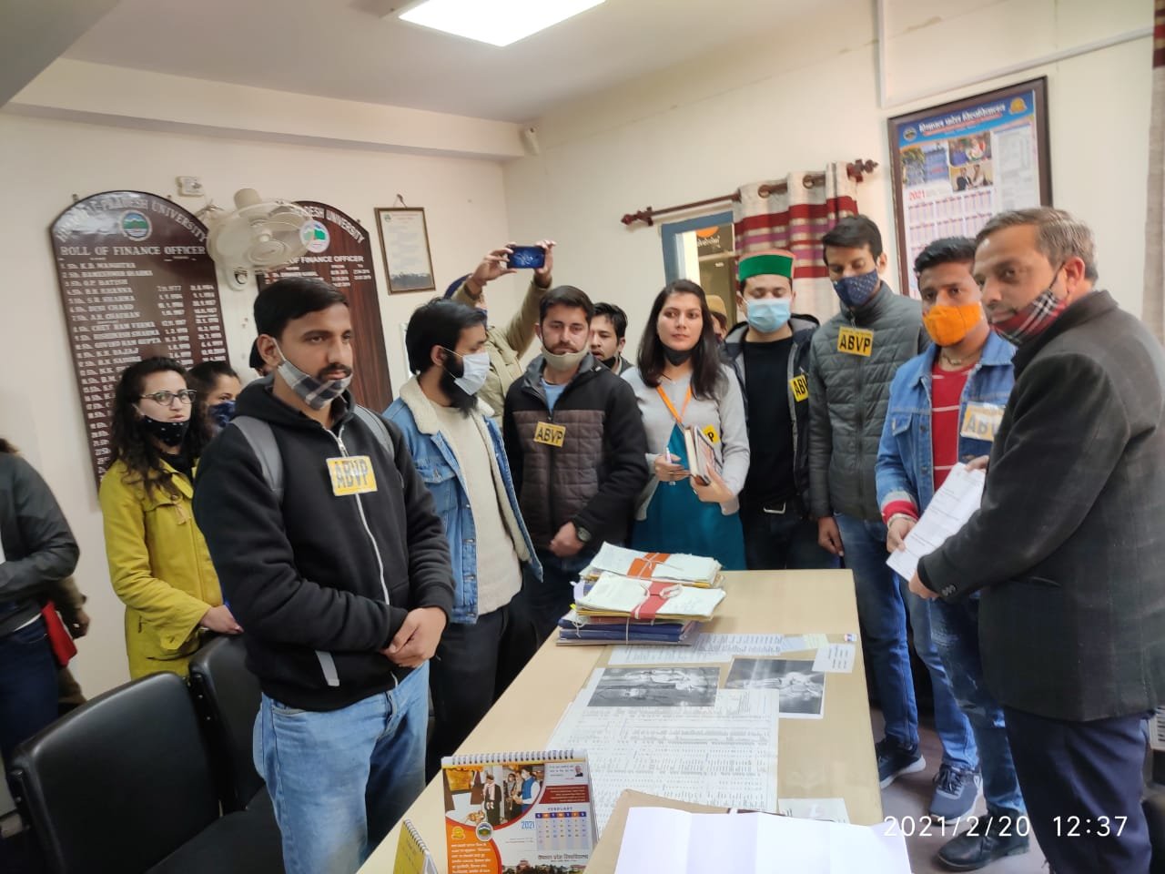 व्श्विविद्यालय न ले कन्टिन्युटी फीस : एबीवीपी