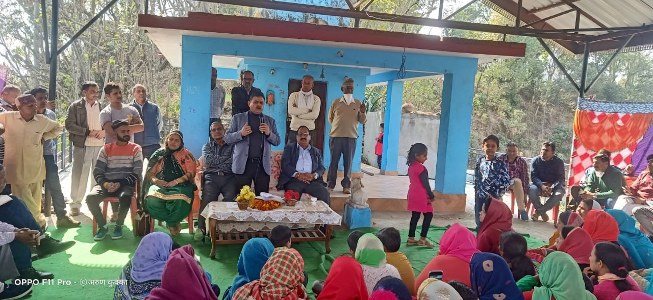 नगरोटा बगवां के विधायक अरुण मेहरा ने सुनी जनसमस्याएं