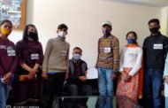 सरस्वती नगर कॉलेज में एनएसयूआई ने प्राचार्य को सौंपा ज्ञापन
