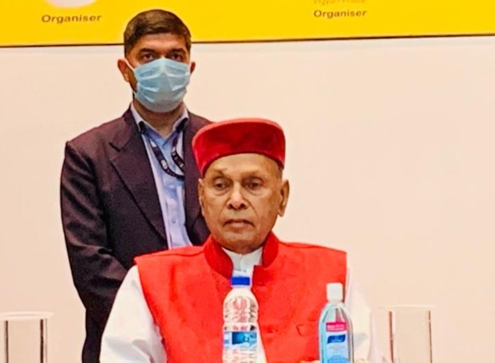 NIT हमीरपुर में विज्ञान भारती के कार्यक्रम में प्रेम कुमार धूमल मुख्य अतिथि, होनहार विद्यार्थियों को किया पुरस्कृत।