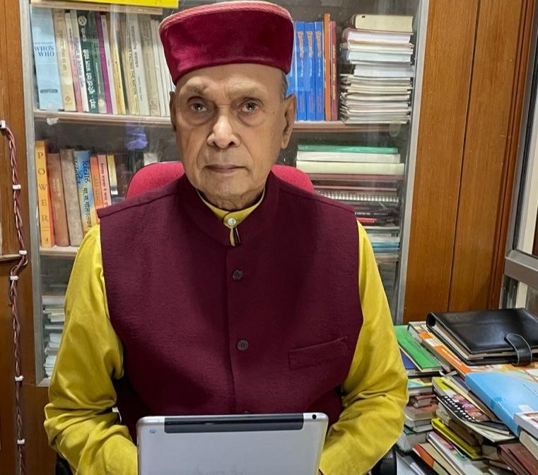 जिला वार ऑक्सीजन प्लांट लगाने का प्रधानमन्त्री का निर्णय ऐतिहासिक, हमीरपुर में वर्चुअल मीटिंग के दौरान बोले पूर्व मुख्यमंत्री धूमल।