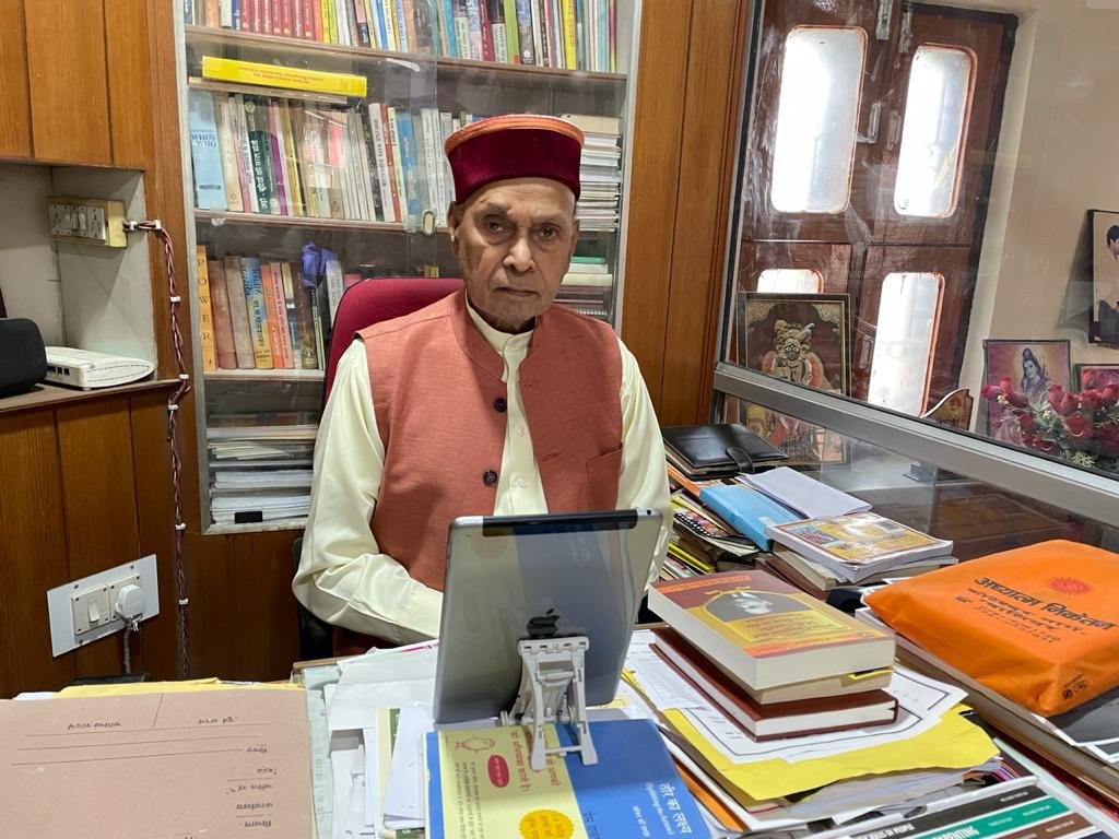 हमीरपुर में PSA ऑक्सीजन प्लांट के शुभारंभ के अवसर पर वर्चुअल कार्यक्रम में पूर्व मुख्यमंत्री ने केंद्र व राज्य सरकार का जताया आभार।