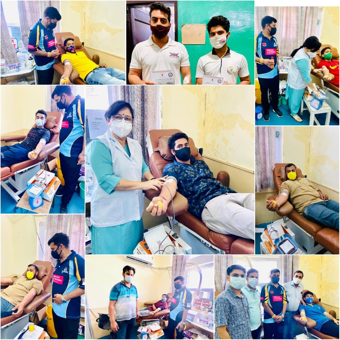 हमीरपुर मेडिकल कॉलेज में रक्त की कमी को देखते हुए पूर्व मुख्यमंत्री के निर्देशों के बाद भाजयुमो रोज़ कराएगा रक्तदान।