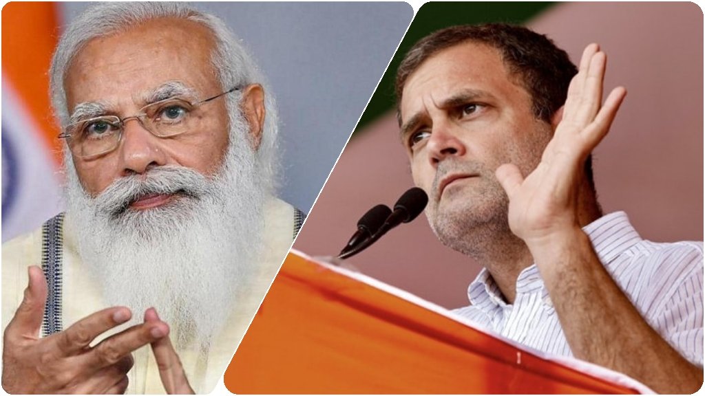 केंद्र सरकार के 7 साल पूरे होने पर भाजपा-कांग्रेस की ट्वीटर जंग, 