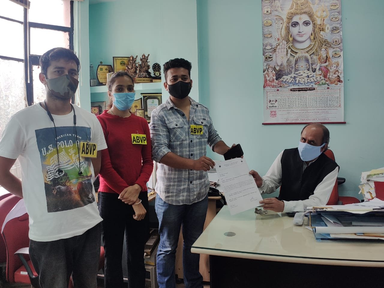 पहाड़ी क्षेत्रों में मौसम के कारण विश्वविद्यालय प्रवेश परीक्षा फॉर्म भरने में आ रही समस्या, बड़ाई जाए अंतिम तिथि : ABVP