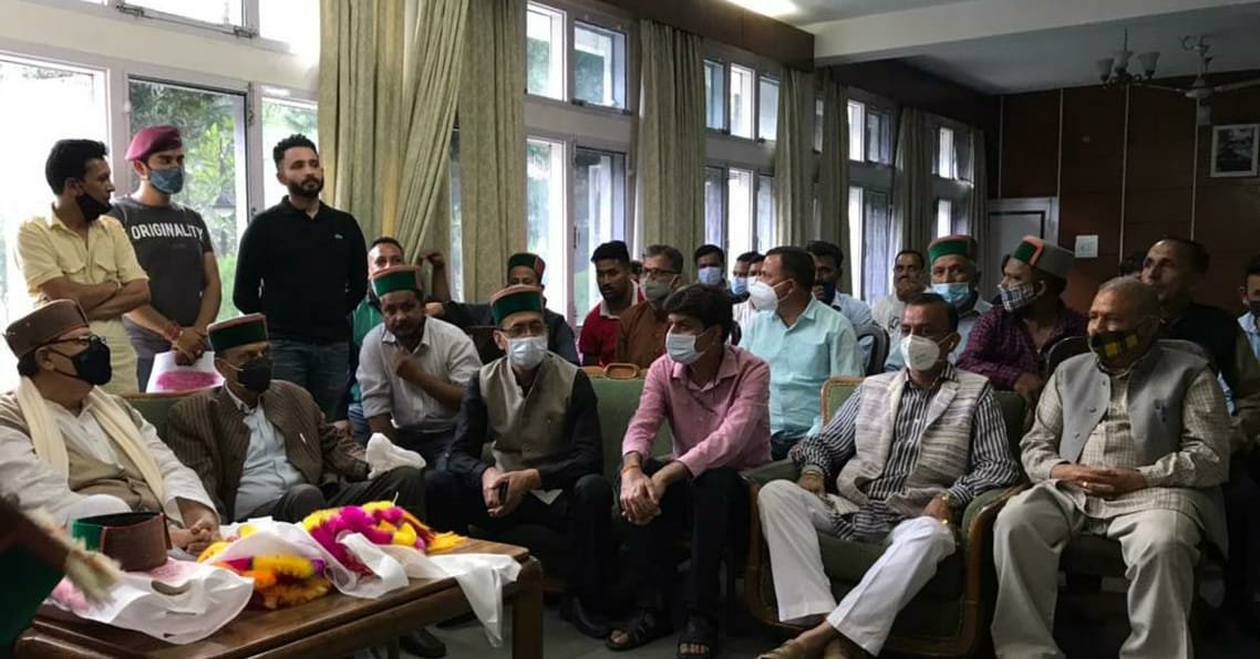 रामपुर पहुंचे हिमाचल कांग्रेस के सह प्रभारी संजय दत्त, पार्टी पदाधिकारियों से की मुलाकात