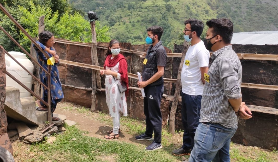 ABVP ने मिशन रक्षक के तहत गांव गांव जाकर कोरोना के प्रति 58,500 लोगों को किया जागरूक