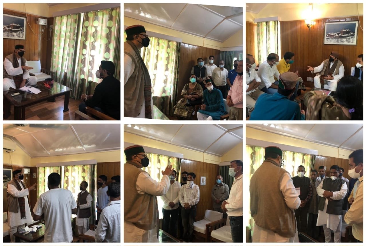 कुल्लू पहुंचा संजय दत्त का तूफानी दौरा, आनी विधानसभा क्षेत्र में कांग्रेस कार्यकर्ताओं से की मुलाकात