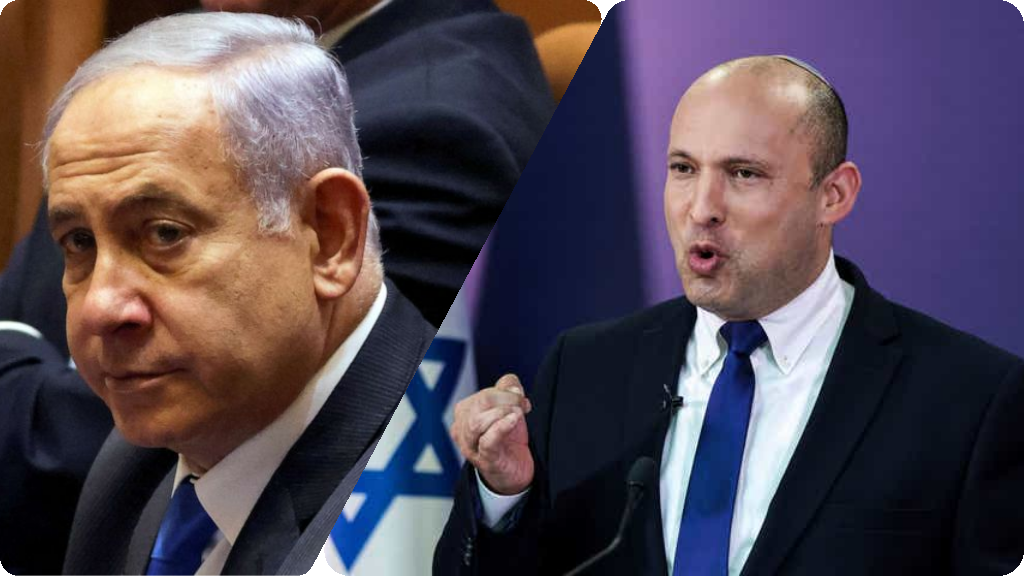 इस्राइल में ख़त्म हुआ नेतनयाहु का काल, नफ्ताली बेनेट ने ली इस्राइल के नये प्रधानमंत्री के रूप में शपथ।