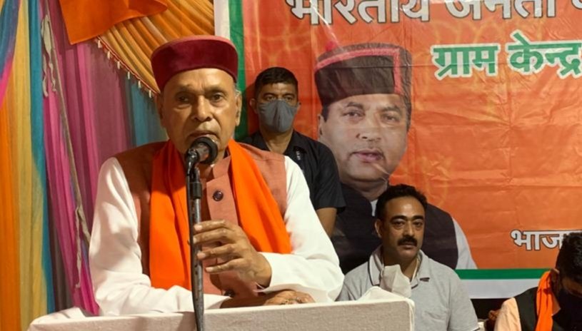 मिशन रिपीट 2022 के लिए पूर्व मुख्यमंत्री धूमल ने कार्यकर्ताओं में भरी ऊर्जा, 