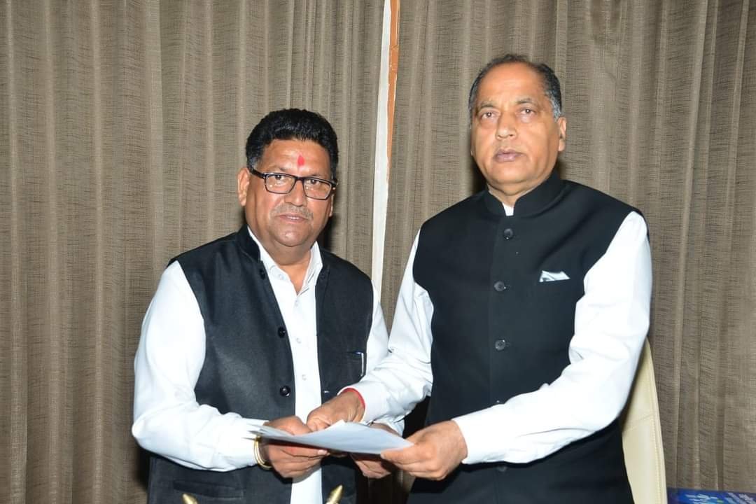 20 सितंबर को बड़सर दौरे पर  मुख्यमंत्री जयराम ठाकुर, लंबित विकास कार्यों को मिलेगी तेज़ी: बलदेव शर्मा