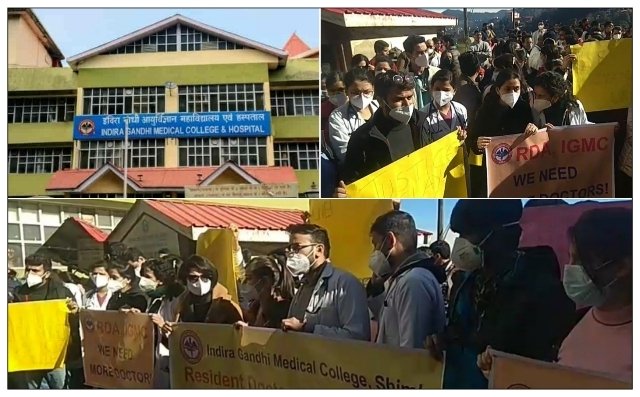 IGMC: आज हड़ताल पर रहेंगे रेजिडेंट डॉक्टर, जारी रहेगी आपातकालीन सेवाएं