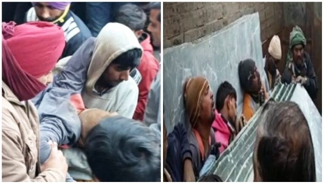 दर्दनाक हादसा : मार्बल की चपेट में आए 5 मजदूर, 2 की मौत, एक की हालत गंभीर