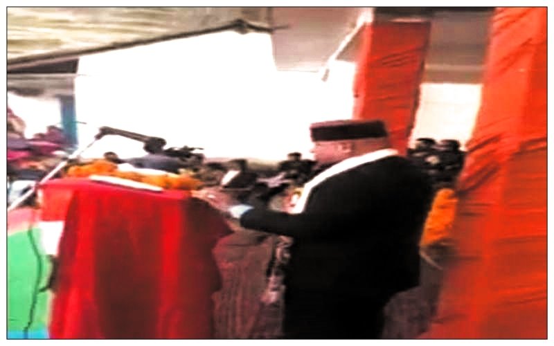 जल शक्ति मंत्री के बाद करसोग विधायक की फिसली जुबान- बोले 1952 में लागू हुआ संविधान...