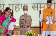 उत्तराखंड के 12वें मुख्यमंत्री बने पुष्कर सिंह धामी, 8 मंत्रियों ने भी ली शपथ