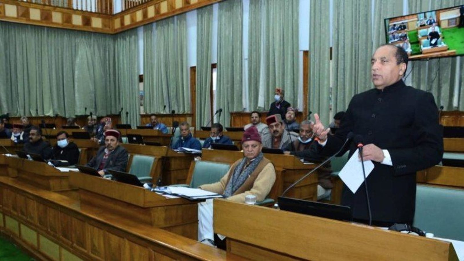 Himachal Budget 2022 : CM जयराम सदन में पेश कर रहे बजट, कहा- सबका साथ सबका विकास सुनिश्चित