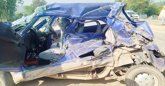 बिलासपुर: सड़क हादसे में भाई-बहन की मौत, टिप्पर और कार की टक्कर से हुआ हादसा