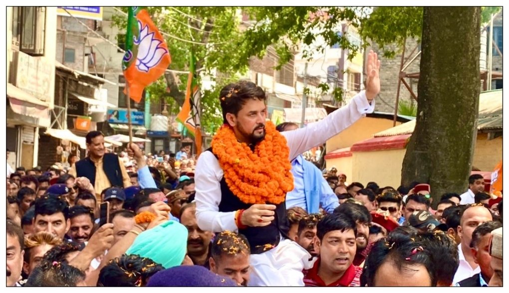 चंबा के हर विधानसभा क्षेत्र में बनाया जाएगा इनडोर स्टेडियम: अनुराग ठाकुर