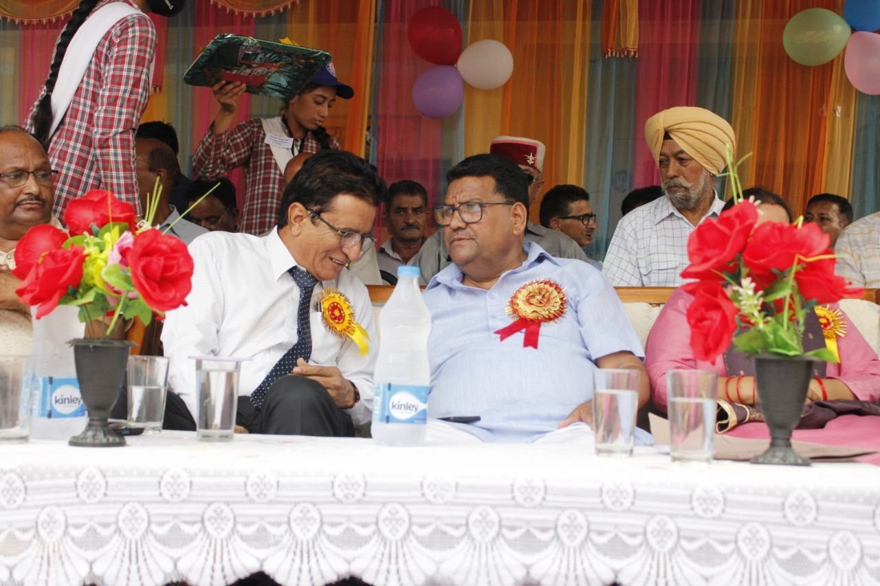 भाजपा जिलाध्यक्ष बलदेव शर्मा ने ज़िला स्तरीय अंडर-14 खेल-कूद प्रतियोगिता का किया शुभारंभ।