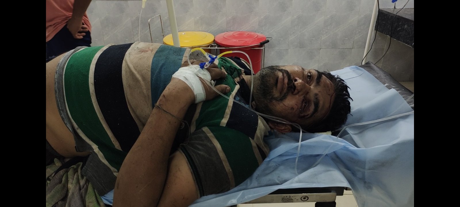 होशियारपुर फगवाड़ा रोड पर दो ट्रकों में आपसी भिड़ंत, दो लोग मौके पर मृत, एक गंभीर रूप से घायल।