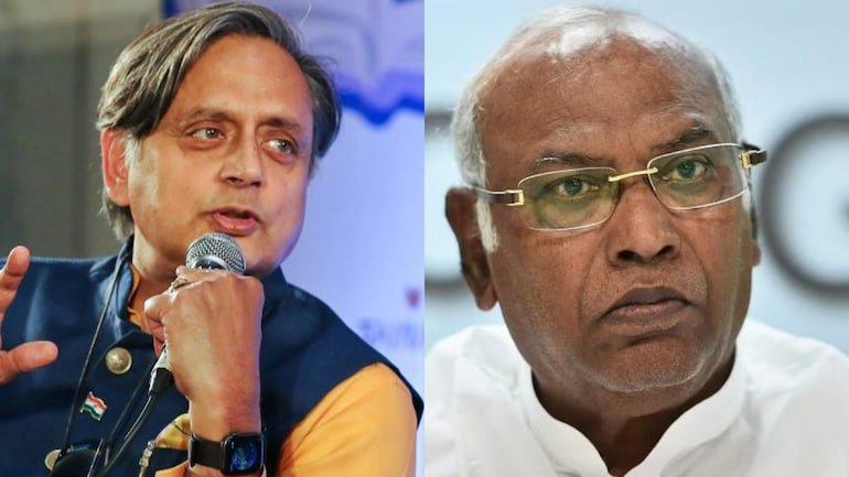 कांग्रेस अध्यक्ष पद की रेस में खड़गे की एंट्री, दिग्विजय सिंह रेस से बाहर, शशि थरूर ने भरा नामांकन।