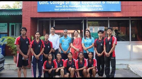 36वें राष्ट्रीय खेलों में हुआ योगा का डेब्यू ,चंडीगढ़ की टीम हुई शामिल