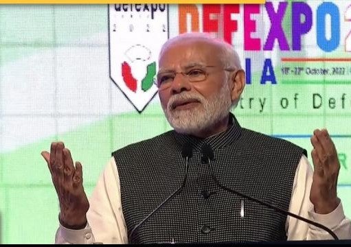 Defense Expo 2022: पीएम मोदी ने 12वें संस्करण का किया उद्घाटन, कहा न्यू इंडिया की एक भव्य तस्वीर को दर्शाता है ये डिफेंस एक्सपो