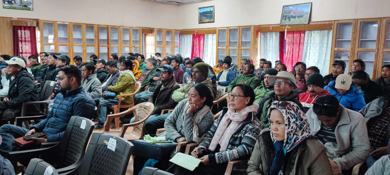 लाहुल स्पीति के काजा में विधान सभा चुनावों की तैयारियों को लेकर करवाई गई चुनावी रिहर्सल