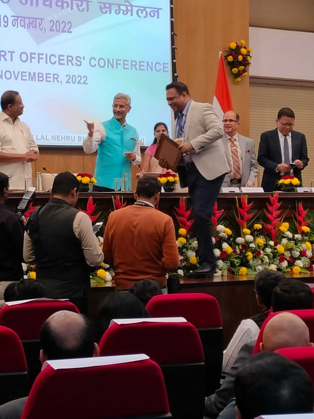 पासपोर्ट कार्यालय चंडीगढ़ ने जीते अवार्ड