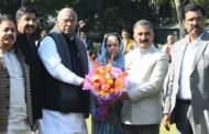 मल्लिकार्जुन खड़गे से मिले हिमाचल के मुख्यमंत्री सुखविंदर सुक्खू और कांग्रेस के नवनिर्वाचित विधायक