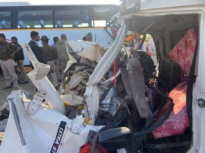 भारत जोड़ो यात्रा में शामिल होने गई हिमाचल कांग्रेस के पदाधिकारियों की बस हादसे का हुई शिकार,दो की मौत, एक गंभीर