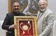 मुख्यमंत्री सुखविंदर सिंह सुक्खू ने दिल्ली में  प्रधानमंत्री से भेंट की
