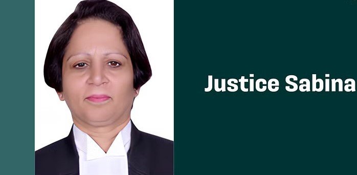 केंद्र ने जस्टिस सबीना को हिमाचल प्रदेश का कार्यवाहक मुख्य न्यायाधीश नियुक्त किया