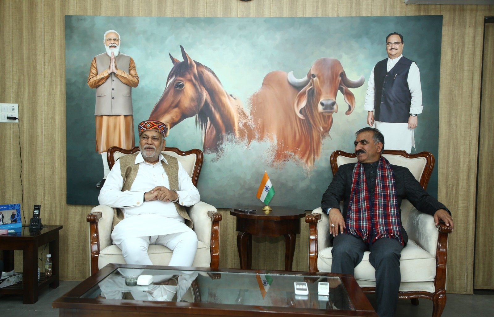 मुख्यमंत्री ने केन्द्रीय मंत्री परषोत्तम रूपाला से की भेंट