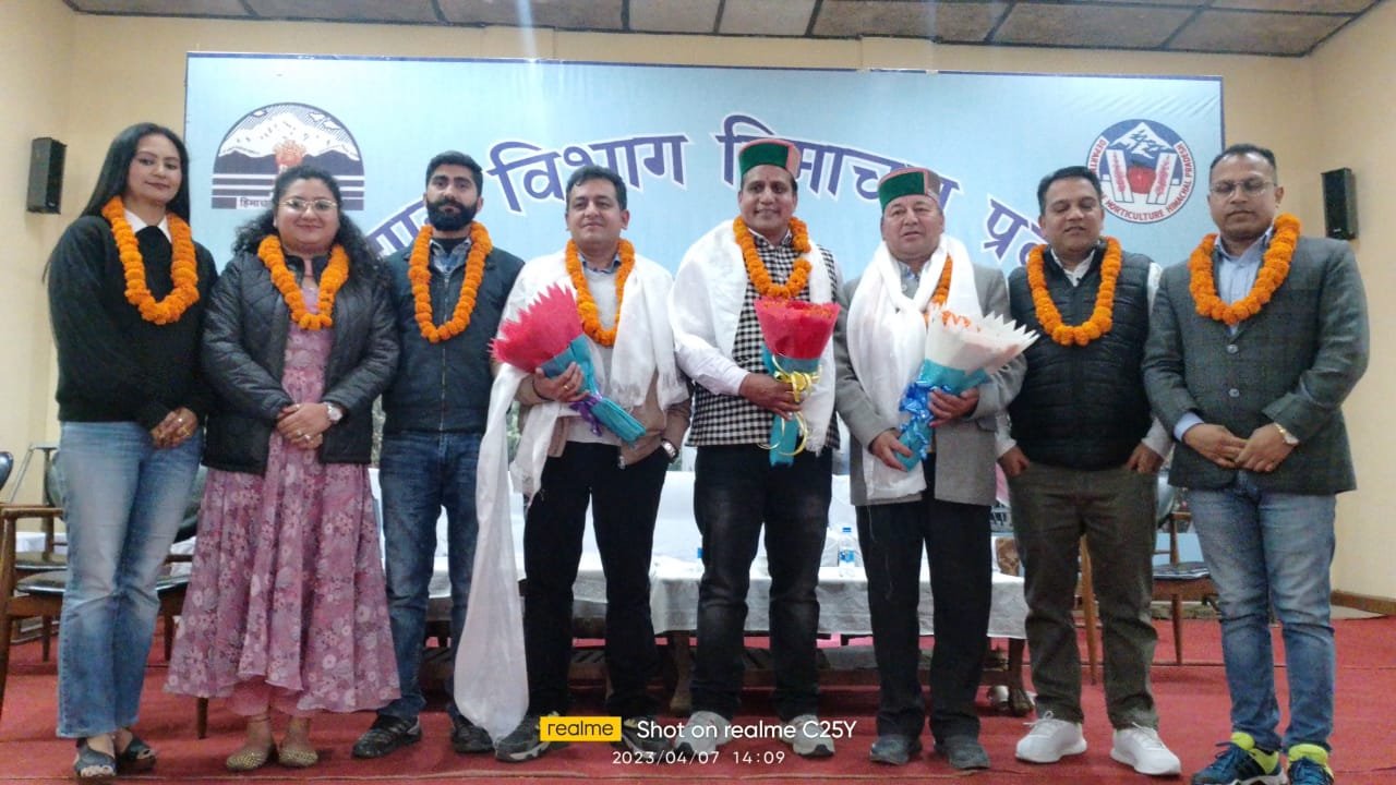 हिमाचल प्रदेश बागवानी सेब संघ के चुनाव बागवानी निदेशालय, नवबहार, शिमला के सभागार में हुए
