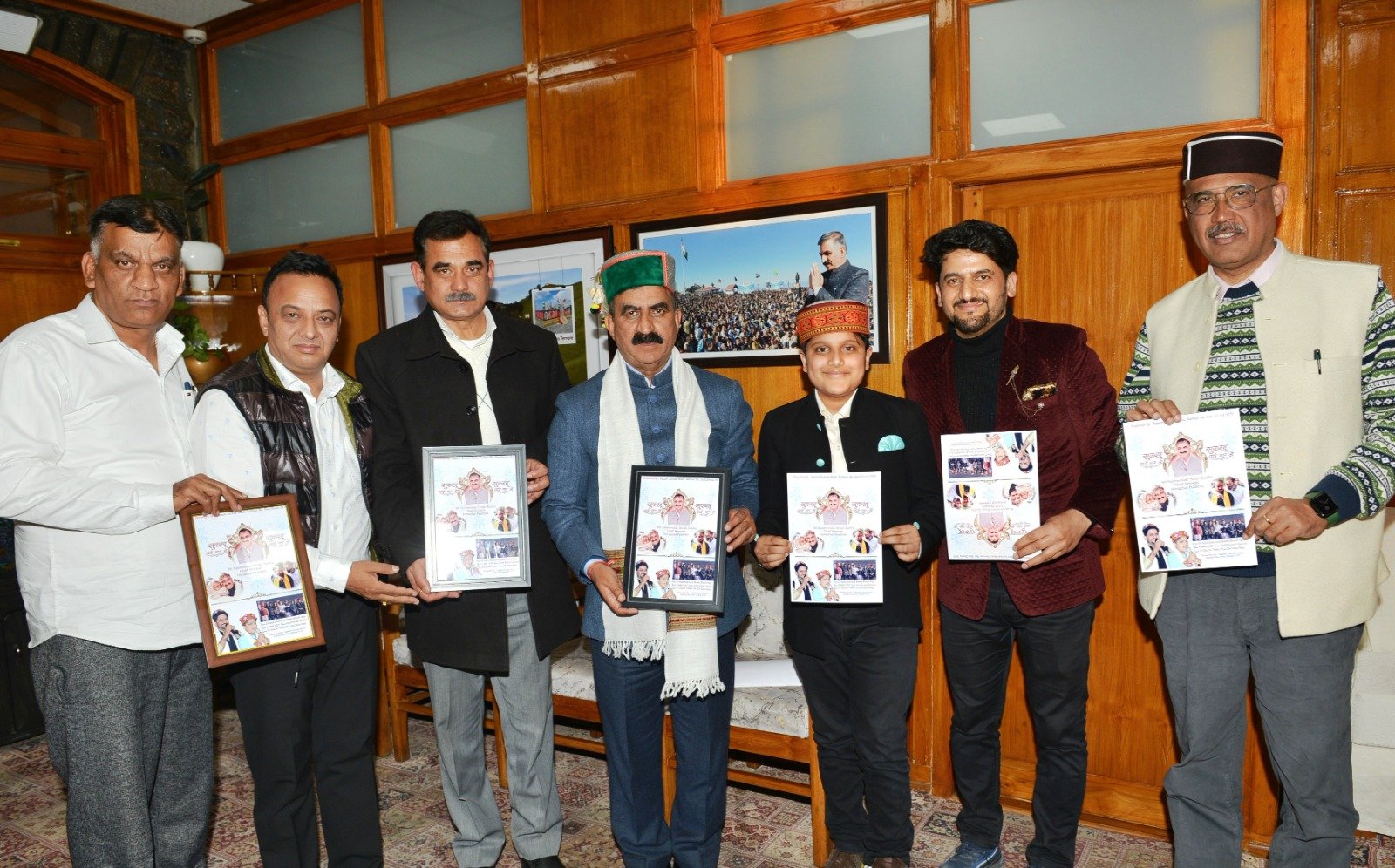 मुख्यमंत्री ने मास्टर भाविक राजा का गीत रिलीज़ किया