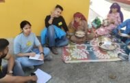 अखिल भारतीय विद्यार्थी परिषद के कार्यकर्ता गांव गांव जाकर कर रहे सामाजिक अनुभूति 
