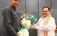 जगत प्रकाश नड्डा से मिले संजय टंडन