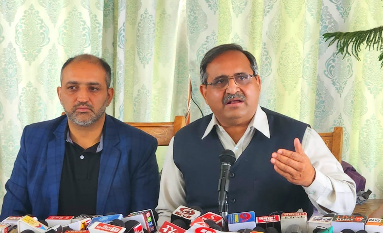 रणधीर शर्मा ने कांग्रेस सरकार पर जड़े तीन बड़े आरोप