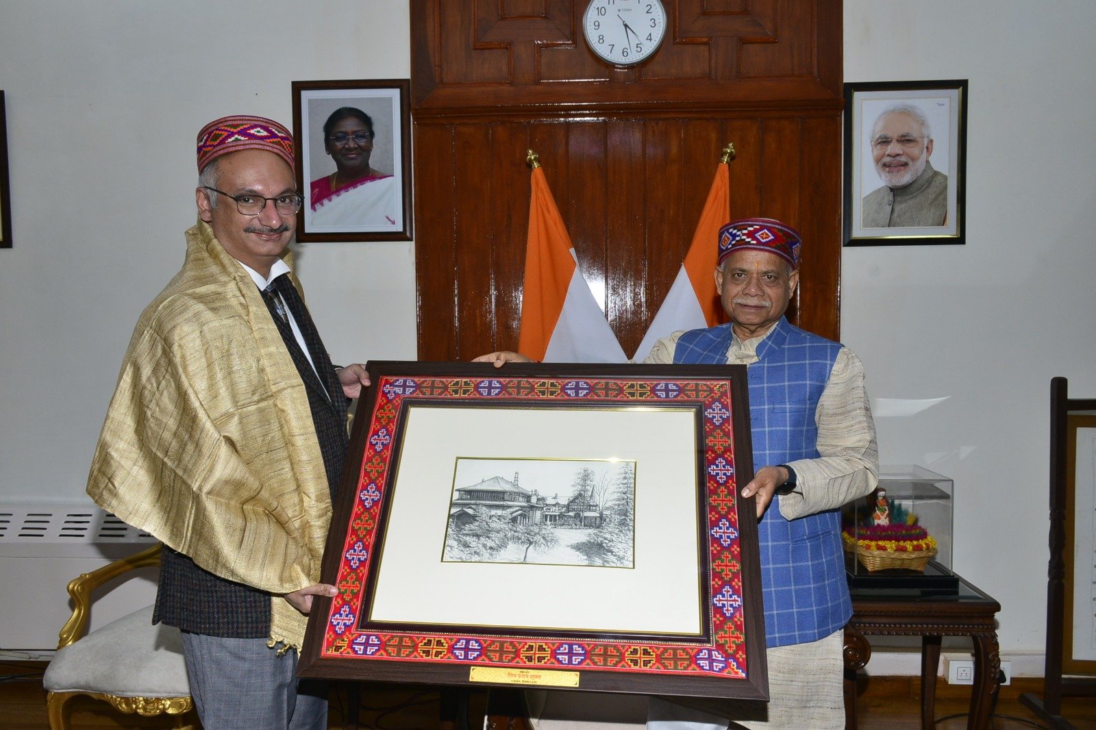 तेलंगाना स्थापना दिवस पर राजभवन में कार्यक्रम आयोजित