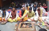 संस्कृत महाविद्यालय फागली में इस तरह हुआ खास तरह का गायत्री महायज्ञ  