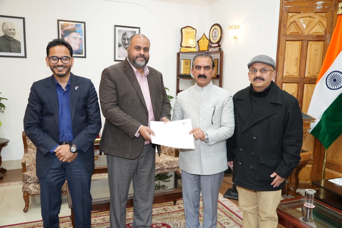 ब्रिटिश हाई कमीशन व  (एचपीसीए) के संयुक्त प्रतिनिधिमंडल ने आज  सीएम सुखविंदर सिंह से की  मुलाकात