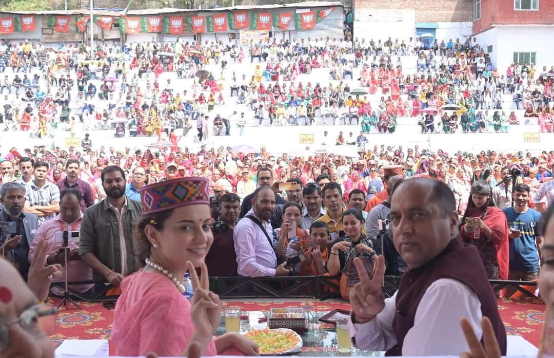 आपदा के पैसे को लूटने का काम कांग्रेस ने किया : कंगना