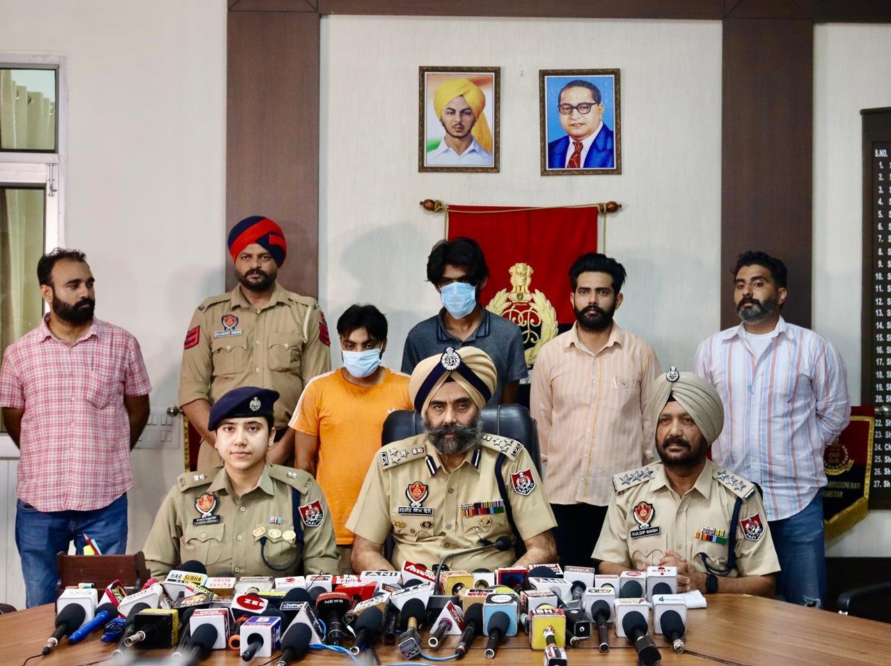 पंजाब पुलिस ने सीमा पार नार्को सिंडिकेट का  किया  भंडाफोड़