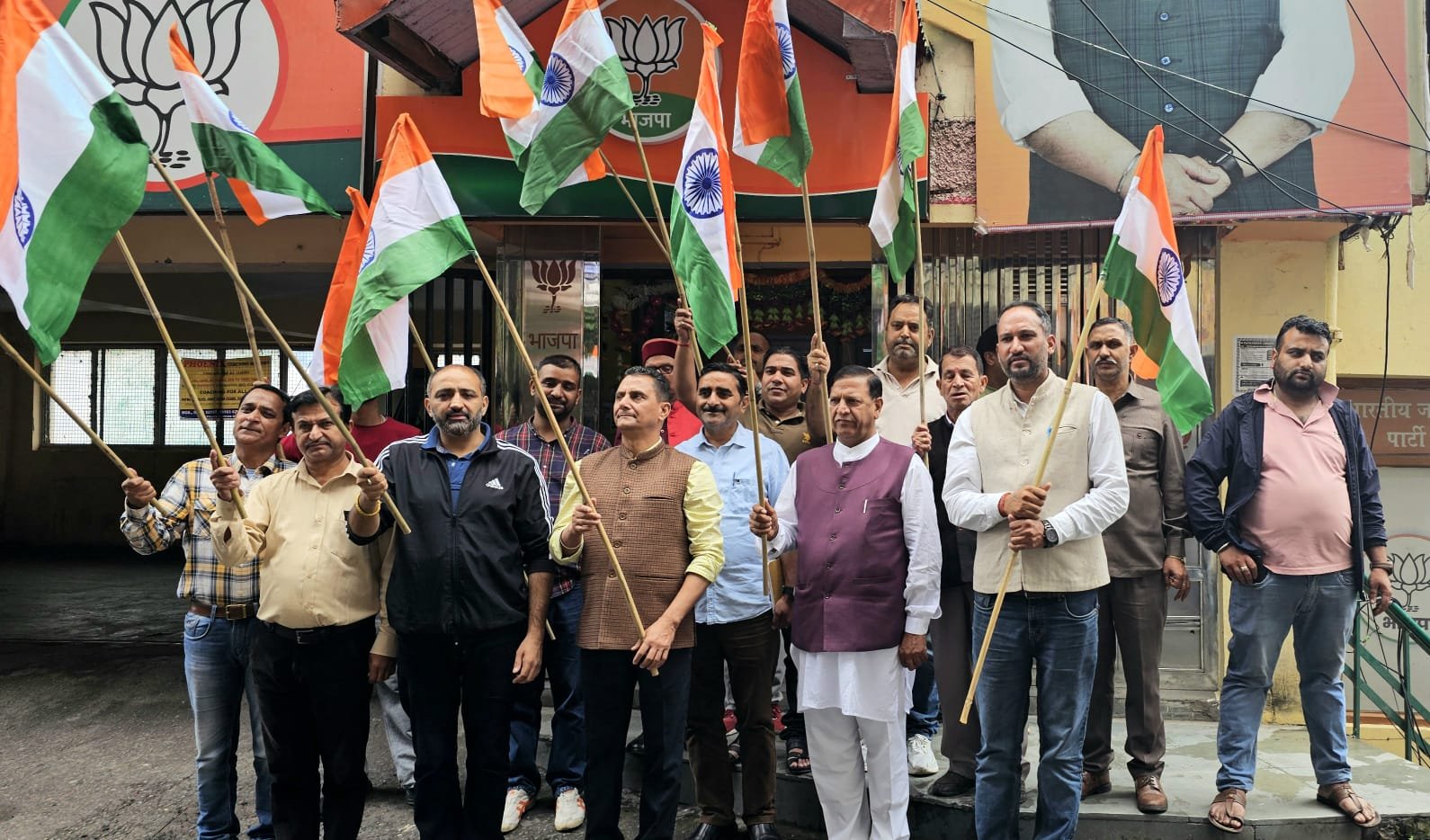 हर घर तिरंगा अभियान, बिंदल ने किया शुभारम्भ