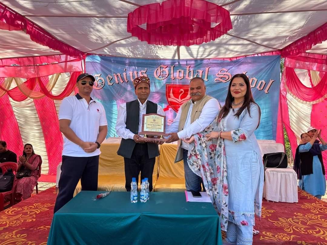 जीनियस ग्लोबल स्कूल की वार्षिक स्पोर्ट्स मीट, बच्चों ने  दिखाई खेलों में ताकत
